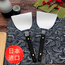 Japan imported stainless steel iron plate shovel omelette cooking shovel Steak shovel Spatula pancake shovel Barbecue shovel