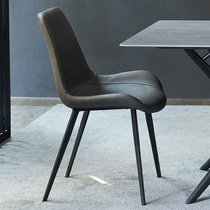 Nordic dining chair modern light luxury Italian minimalist back wrought iron chair home ins net red chair negotiation chair