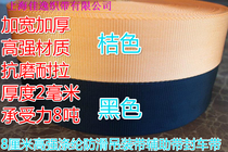 8cm high-strength polyester binding belt sling belt sealing belt mechanical auxiliary belt transportation reinforcement safety protection belt