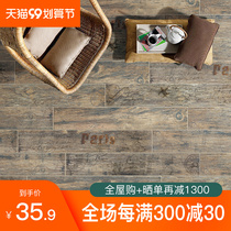 Jinyitao tile floor tiles living room dining room bedroom floor tiles antique brick imitation wood brick old boat Wood