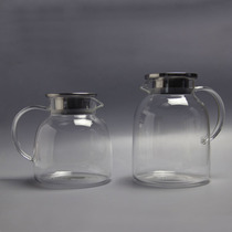 Cold kettle household heat-resistant high-capacity stainless steel lid juice jug electric ceramic stove glass pot may be expressed fire health pot