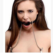 Fun deep throat SM mouth ball deep throat mouth plug tuning sex tools mouth shackles husband and wife sex supplies help love tools