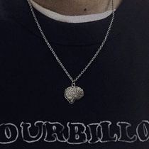  Girls in love usually dont have a brain (brain necklace)Bundy hip-hop clavicle chain every exam must have a gift