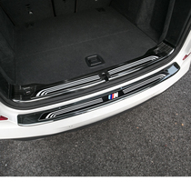 Suitable for 18-2021 brand new BMW X3 rear guard plate new X3 trunk welcome pedal threshold strip decoration