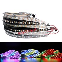WS2812B Symphony LED lamp with 5V full-color lamp strip 5050 lamp beads built-in IC colorful single-point single-control soft lamp strip