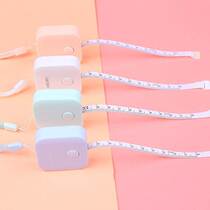 Deli 2 m tape ruler three circumference measuring gauge precision tape measure multi-function measuring waist height measuring clothing ruler