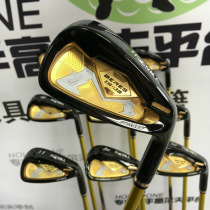 Second Hand Golf Pole Red Horse Honma IS-03 Samsung Black Gold Limited Edition Mens Iron Pole Group