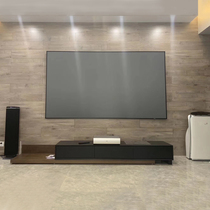 VCCG household ultra-short throw projector Laser TV special anti-light screen Picture frame wall-mounted screen 100 150 inches