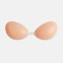 Backless dress good partner ~ Sexy strapless chest stickers thickened silicone milk stickers gathered on the invisible bra