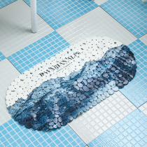 Bathroom bath Slip Mat Bathroom toilet Toilet Foot cushion Anti-fall floor cushion Suction Cup Massage Cushion Bath home