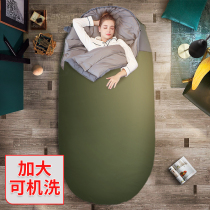 Sleeping bag adults winter outdoor camping cold-proof warm adult thick dirty travel camping portable indoor single