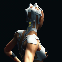 Woman robot C4D engineering file science fiction movie creative scene 3D model material SC409