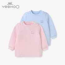 Yings childrens thermal underwear sandwich cotton mens and womens baby underwear coat baby clothes 164626 164634