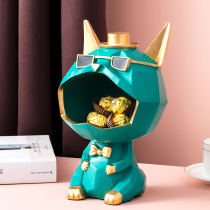 Modern simple home furnishings decorations animal cute pet key candy storage box porch coffee table shoe cabinet decoration