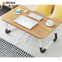 Learning bed portable American folding beautiful high-end bedroom simple office lazy table simple computer dual use