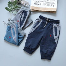 Summer clearance ~ childrens clothing boys five-point pants cotton childrens pants breeches