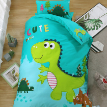 Cotton kindergarten quilt three-piece quilt set for children six-piece baby nap into the park crib bedding bedding