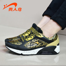 Noble bird shoes women winter New Wild leather casual sports shoes female students light running shoes air cushion shoes women