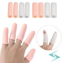 Thickened non-slip silicone heat insulation finger cover protective cover nail high temperature latex protection wear-resistant finger protector