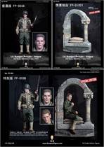(Spot)Facebook model Play 1 6 WWII Ranger Sniper Special Edition FP-003B Double-headed platform