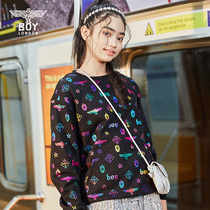 boylondon childrens clothes new colorful full print Eagle print Eagle Print