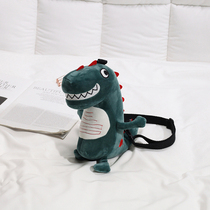 2020 Spring new Korean childrens shoulder bag boys and girls cute cartoon plush bag boy outdoor doll bag