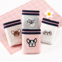 Fenteng underwear women cotton 100% cotton antibacterial breathable waist large size cartoon girl student Japanese breifs