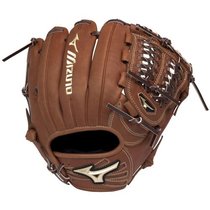 (Double 110)Mizuno Global Elite Full Cowhide Baseball Pitcher Infield Gloves Brown