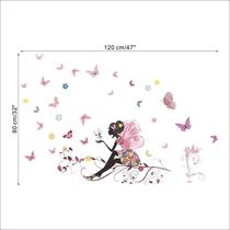 butterfly elf flower girl as 059 wall sticker for kids gir