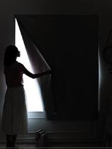 Thickened University Night School Night School Detachable Studio Home Curtains Free of stiletto shading daylight day Faculty free of punch