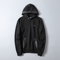 Foreign trade tail single men's cut label cattle trend long sleeve coat hooded vests tide brand spring and autumn hoodie pullover clothes