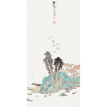 Instantly shot Zhuang Yingrui Spring Qi in the Art Association members hand-painted Chinese painting authentic calligraphy and painting collection decoration