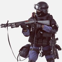 1 6Swat anti-terrorism attacker special forces human model joint super movable 12 inch collector hand office boy