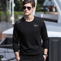 Fall Long Sleeve T-shirt Mens Bottom Jersey Mens Fashion Trends Sportswear Mens Compassionate Inner Hitch Spring Autumn Clothes