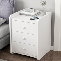 Nordic bedside table shelf simple modern bedside cabinet mini small locker simple bedroom storage cabinet