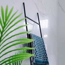 Nordic ladder decoration Bedroom floor hanger Bathroom towel rack free hole against the wall Creative simple coat rack