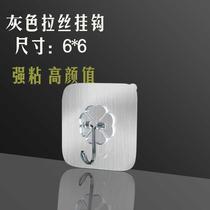 Punch-free sticky hook hook Strong adhesive wall wall load-bearing suction cup Kitchen wall sticker without trace nail frame hook