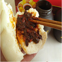 Special Duoduo sauce bean farm handmade secret open cover ready-to-eat Henan Xihua specialty with rice sauce