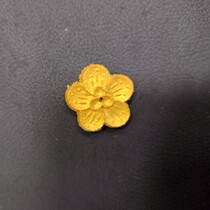 梅花 马头钟配件 纯实木上金粉漆 厚度约2mm 共六种 送铜钉