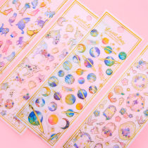 Japanese cute hand account sticker decoration small pattern sticker cartoon ins girl heart account material diary diy