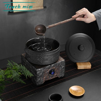 Touch Miss ceramic with lid black tea cooking teapot water stove kung fu tea set health scrawis tea dry Bubble Bowl