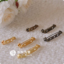 Super good quality~Safety pin brooch 3 kinds of specifications 2 colors
