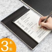 3 This dress minimalist a5 pat on paper This can be torn grid This notebook Laptop Upright university students b5 notepad a4 Notepad a4 Thickened Thinking Guide this exam study Cornell Benko draft book