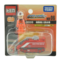 TOMY Domeca alloy car model 358589 mobile unmanned water release vehicle HR06 Super rescue HR-06