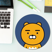 Korean cartoon card test mouse pad small portable cute office computer table pad student Lady fresh