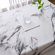 Marble grain ins Modern simple jacquard tablecloth Tablecloth cover cloth Table cloth Tablecloth Special price