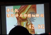 January 16 Li Yikai Luohe lecture local fine anatomy 42 8gb