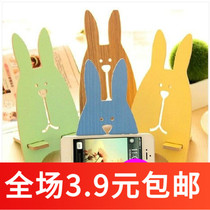 AG101 mobile phone holder cute wooden mobile phone holder bracket