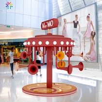 Sales Department Niu Year Pendulum Mall shopping mall Spring Festival Decorative Drainage Beat card Meichen Point of the Spring Festival Beauty Chen Program Custom