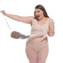 Summer Korean version of large size womens clothing 200 pounds fat MM fat increase ultra-thin 6D do not take off silk pineapple socks arbitrary cut stockings